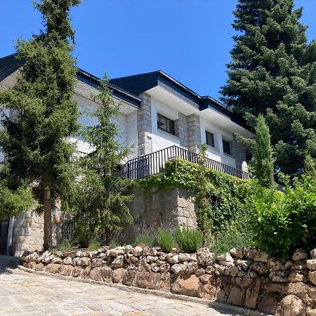 Los Cedros, Gran Chalet Con Piscina Y Apartamento En Navacerrada Βίλα Εξωτερικό φωτογραφία