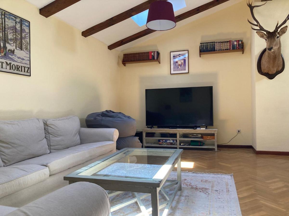 Los Cedros, Gran Chalet Con Piscina Y Apartamento En Navacerrada Εξωτερικό φωτογραφία