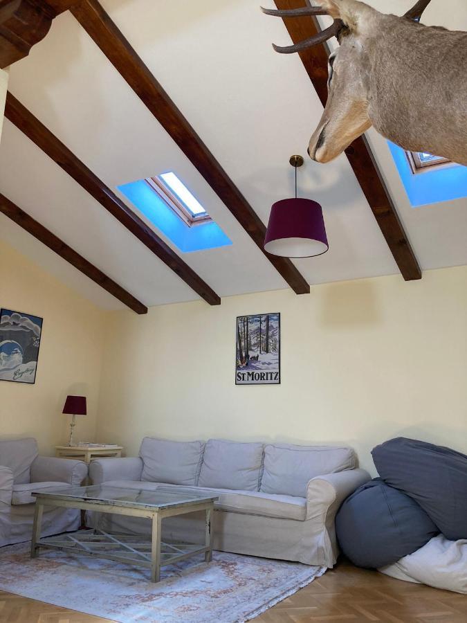 Los Cedros, Gran Chalet Con Piscina Y Apartamento En Navacerrada Εξωτερικό φωτογραφία