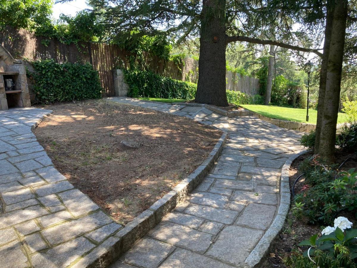Los Cedros, Gran Chalet Con Piscina Y Apartamento En Navacerrada Εξωτερικό φωτογραφία