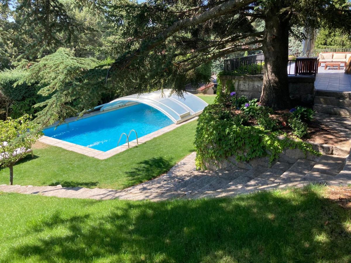 Los Cedros, Gran Chalet Con Piscina Y Apartamento En Navacerrada Εξωτερικό φωτογραφία