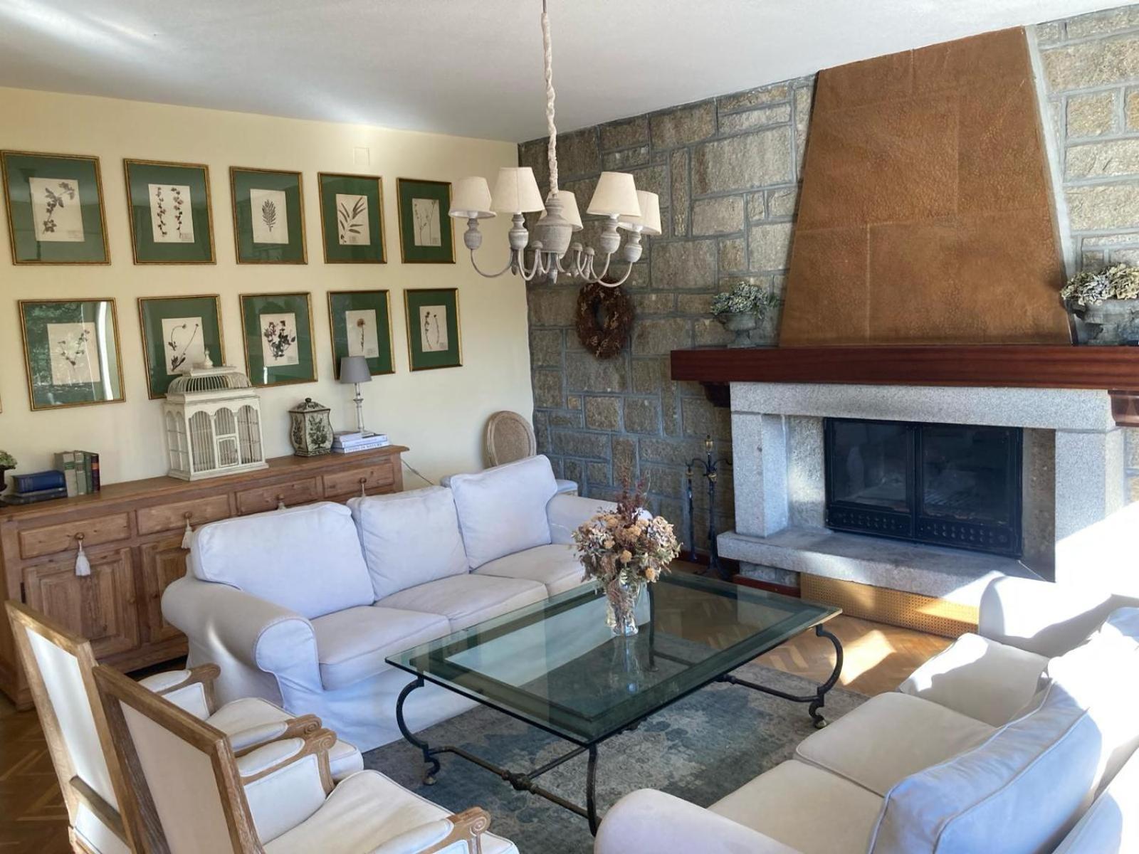 Los Cedros, Gran Chalet Con Piscina Y Apartamento En Navacerrada Εξωτερικό φωτογραφία